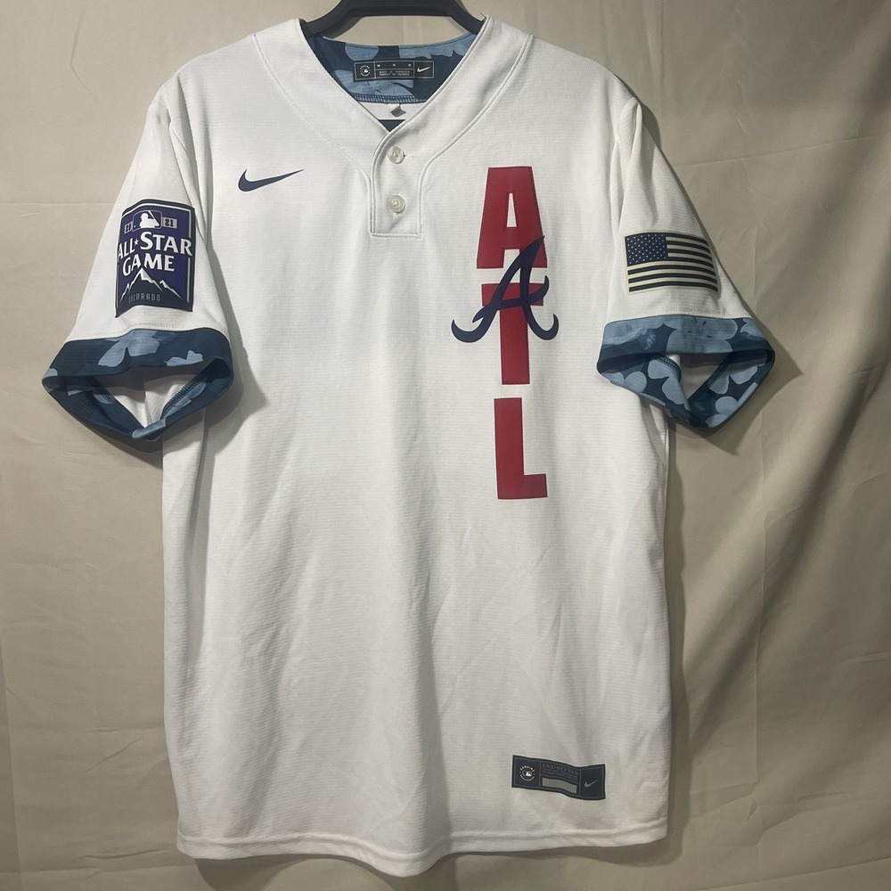 Nike Atlanta Braves 2021 MLB All-Star Baseball Jersey Mens Size Medium
